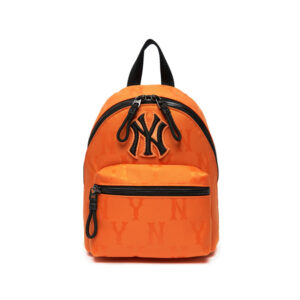 Balo MLB Monogram Nylon Jacquard Mini Backpack New York Yankees Orange 3ABKS011N-50ORS chính hãng, cam kết bao check, full box và phụ kiện, nhận ship cod toàn quốc, hỗ trợ trả góp bằng thẻ tín dụng