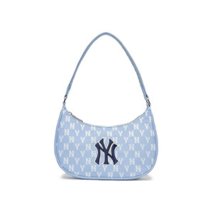 Túi Xách MLB Monogram Hobo Bag New York Yankees L.Blue 3ABQS012N-50BLL chính hãng, cam kết chuẩn bao check, hàng nhập từ hàn quốc, full box và ohuj kiện, hỗ trợ trả góp bằng thẻ tín dụng